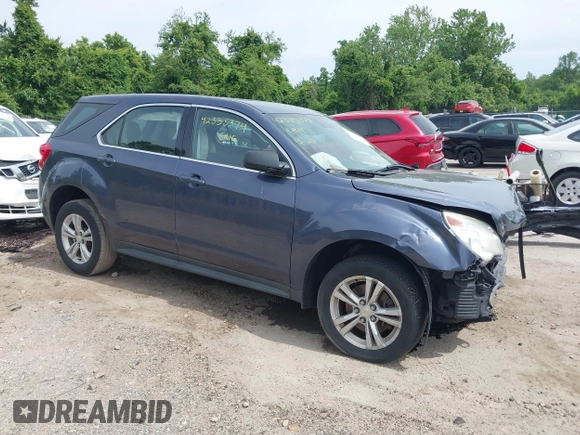 2013 Chevrolet Equinox LS z VIN 2GNFLCEK9D6174845, wystawiony jako IAAI lot #42335374 z przebiegiem 214 739 mil mil oraz . Historia ofert i sprzedaży dostępna na DreamBid. Obrazek 1.