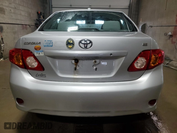 2010 Toyota Corolla with VIN 1NXBU4EE5AZ346740, listed as a Copart auction lot 53225825 with 117,634 mi miles and Salvage Title. Bid and sale history available at carsss.com. Image 6.