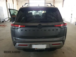 2022 Nissan Pathfinder Platinum with VIN 5N1DR3DK0NC215464, listed as a Copart auction lot 55398925 with 85,302 mi miles and Salvage title. Bid and sale history available at DreamBid. Image 6.