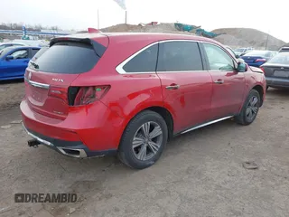 2020 Acura MDX with VIN 5J8YD4H31LL049113, listed as a IAAI auction lot 41315149 with 39,030 mi miles. Bid and sale history available at carsss.com. Image 4.