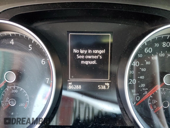 2016 Volkswagen Golf SportWagen TSI S with VIN 3VWC17AU5GM520770, listed as a Copart auction lot 42497604 with 86,288 mi miles. Bid and sale history available at carsss.com. Image 9.