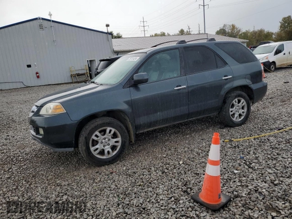 2004 Acura MDX Touring Pkg with VIN 2HNYD18694H545213, listed as a Copart auction lot 75741424 with 238,540 mi miles and Salvage Title. Bid and sale history available at carsss.com. Image 1.
