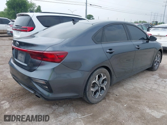 2019 Kia Forte LXS with VIN 3KPF24AD9KE036213, listed as a IAAI auction lot 42150716 with 163,844 mi miles and . Bid and sale history available at DreamBid. Image 4.