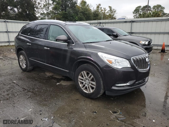 2015 Buick Enclave Convenience with VIN 5GAKRAKD9FJ148270, listed as a Copart auction lot 45584125 with 204,169 mi miles and Salvage Title. Bid and sale history available at carsss.com. Image 4.