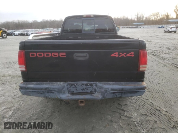 1999 Dodge Dakota SLT with VIN 1B7GG22X1XS235134, listed as a Copart auction lot 45508585 with 172,701 mi miles and Salvage Title. Bid and sale history available at carsss.com. Image 6.