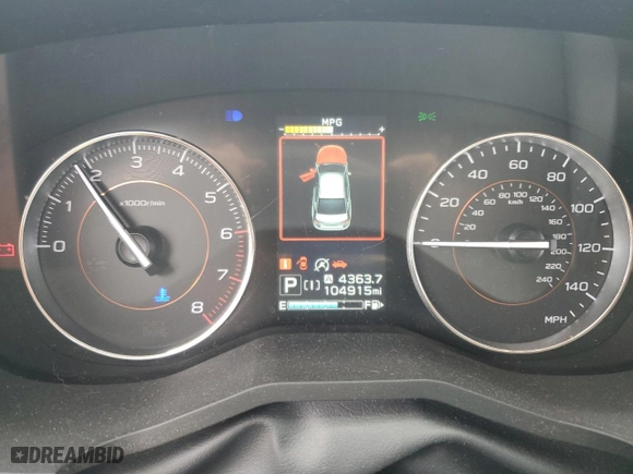 2021 Subaru Crosstrek Limited with VIN JF2GTHNC5MH291160, listed as a Copart auction lot 88669995 with 104,915 mi miles and Salvage Title. Bid and sale history available at carsss.com. Image 9.