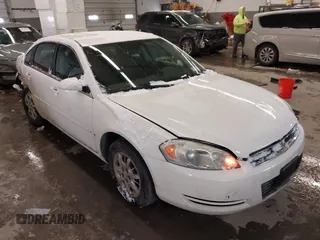 2007 Chevrolet Impala Police Pkg Police Pkg 9C1 with VIN 2G1WS55R879312391, listed as a IAAI auction lot 41529704 with 72,222 mi miles. Bid and sale history available at carsss.com. Image 1.