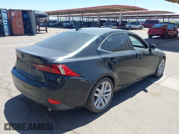 2014 Lexus IS 250 with VIN JTHBF1D22E5017576, listed as a IAAI auction lot 42131644 with 131,674 mi miles. Bid and sale history available at carsss.com. Image 4.