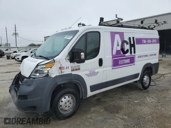 2018 Ram ProMaster Cargo with VIN 3C6TRVAG9JE147302, listed as a Copart auction lot 43980375 with 100,841 mi miles and . Bid and sale history available at DreamBid. Image 1.