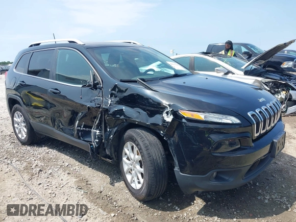 2017 Jeep Cherokee Latitude with VIN 1C4PJMCS7HD219932, listed as a IAAI auction lot 40131246 with 97,795 mi miles and . Bid and sale history available at DreamBid. Image 1.