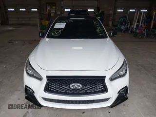 2018 Infiniti Q50 3.0t Luxe with VIN JN1EV7AR5JM436336, listed as a IAAI auction lot 41961435 with 87,671 mi miles. Bid and sale history available at carsss.com. Image 11.