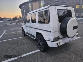 2002 Mercedes-Benz G-Class with VIN WDCYR49E22X132146, listed as a Copart auction lot 50534225 with 208,917 mi miles and Salvage Title. Bid and sale history available at carsss.com. Image 3.