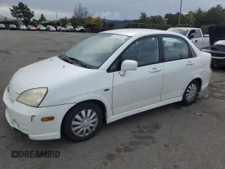 2004 Suzuki Aerio S z VIN JS2RA61S645201102, wystawiony jako Copart lot #82352584 z przebiegiem 186 418 mil mil oraz Szkoda całkowita • Salvage title. Historia ofert i sprzedaży dostępna na DreamBid. Obrazek 1.
