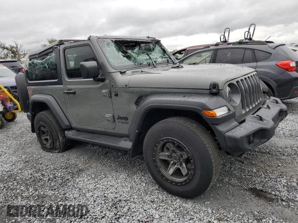 2021 Jeep Wrangler Sport with VIN 1C4GJXAN2MW699133, listed as a Copart auction lot 51994985 with 47,923 mi miles and Non Repairable. Bid and sale history available at DreamBid. Image 4.