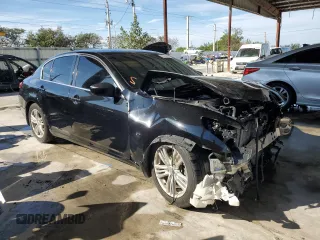 2015 Infiniti Q40 with VIN JN1CV6AP9FM500742, listed as a Copart auction lot 78176693 with 94,385 mi miles and Non Repairable. Bid and sale history available at carsss.com. Image 1.
