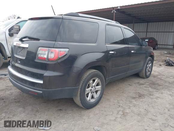 2014 GMC Acadia SLE with VIN 1GKKRNED5EJ352567, listed as a IAAI auction lot 41352454 with 196,140 mi miles and . Bid and sale history available at carsss.com. Image 4.