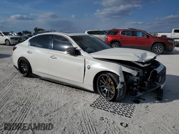 2019 Infiniti Q50 3.0t LUXE with VIN JN1EV7AP0KM518880, listed as a Copart auction lot 42432065 with 63,835 mi miles and Non Repairable. Bid and sale history available at carsss.com. Image 4.