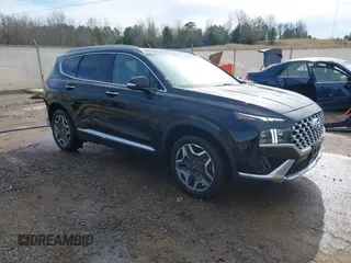 2021 Hyundai Santa Fe Limited with VIN 5NMS44AL3MH317127, listed as a IAAI auction lot 41355042 with 46,790 mi miles. Bid and sale history available at carsss.com. Image 1.