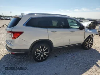 2021 Honda Pilot Touring 8-Passenger with VIN 5FNYF5H90MB001805, listed as a Copart auction lot 70215014 with 41,607 mi miles and Salvage Title. Bid and sale history available at DreamBid. Image 3.