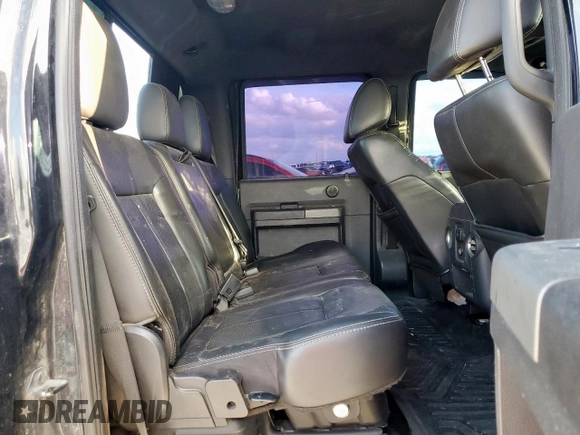 2011 Ford F-250 XL with VIN 1FT7W2BT0BEC60470, listed as a Copart auction lot 58010955 with 184,294 mi miles and Salvage title. Bid and sale history available at DreamBid. Image 10.