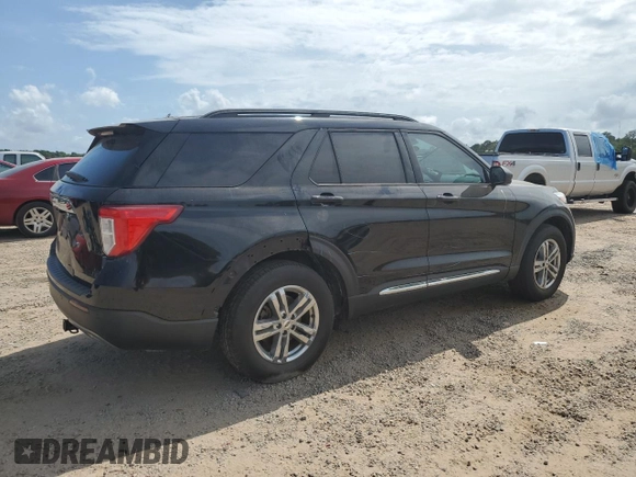 2020 Ford Explorer XLT z VIN 1FMSK7DH1LGD16140, wystawiony jako Copart lot #53114445 z przebiegiem 83 164 mil mil oraz Szkoda całkowita • Salvage title. Historia ofert i sprzedaży dostępna na DreamBid. Obrazek 3.