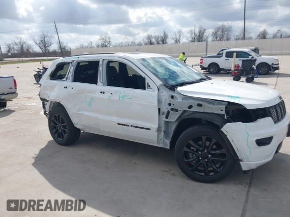 2021 Jeep Grand Cherokee Laredo X with VIN 1C4RJEAG9MC713822, listed as a IAAI auction lot 41527043 with 45,143 mi miles and . Bid and sale history available at DreamBid. Image 14.