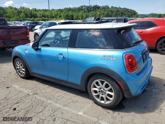 2019 MINI Hardtop 2 Door Cooper S with VIN WMWXP7C56K2A54193, listed as a Copart auction lot 57579934 with 45,523 mi miles and Salvage Title. Bid and sale history available at carsss.com. Image 2.