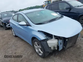 2013 Hyundai Elantra GLS z VIN KMHDH4AE9DU604507, wystawiony jako IAAI lot #42241311 z przebiegiem 201 968 mil mil oraz . Historia ofert i sprzedaży dostępna na DreamBid. Obrazek 1.
