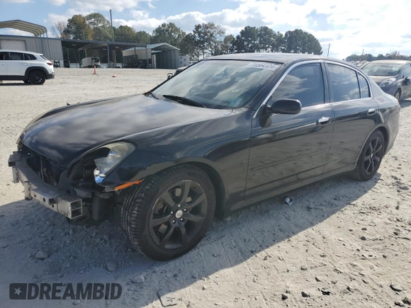 2005 Infiniti G35 with VIN JNKCV51E15M206903, listed as a Copart auction lot 76564124 with 261,392 mi miles and Salvage Title. Bid and sale history available at DreamBid. Image 1.