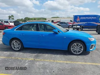 2021 Audi A4 S line Premium with VIN WAUDAAF40MA086180, listed as a IAAI auction lot 42037066 with 34,641 mi miles and . Bid and sale history available at DreamBid. Image 13.