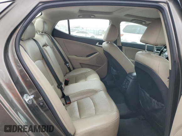 2015 Kia Optima EX with VIN 5XXGN4A70FG400845, listed as a Copart auction lot 54606275 with 144,953 mi miles and Clean Title. Bid and sale history available at carsss.com. Image 10.