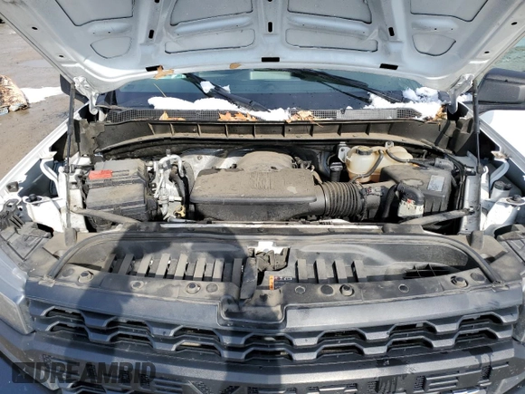 2021 Chevrolet Silverado 1500 Work Truck with VIN 1GCUYAEF6MZ240376, listed as a Copart auction lot 87889315 with 83,680 mi miles and Salvage Title. Bid and sale history available at DreamBid. Image 13.