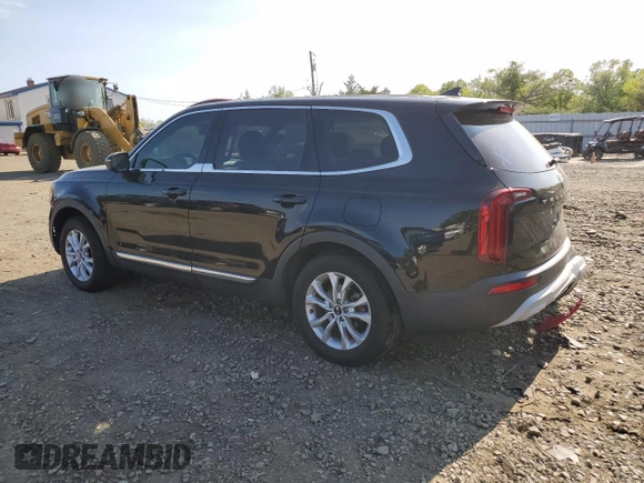 2021 Kia Telluride LX with VIN 5XYP24HC6MG127592, listed as a Copart auction lot 55353825 with 43,115 mi miles and Salvage title. Bid and sale history available at DreamBid. Image 2.