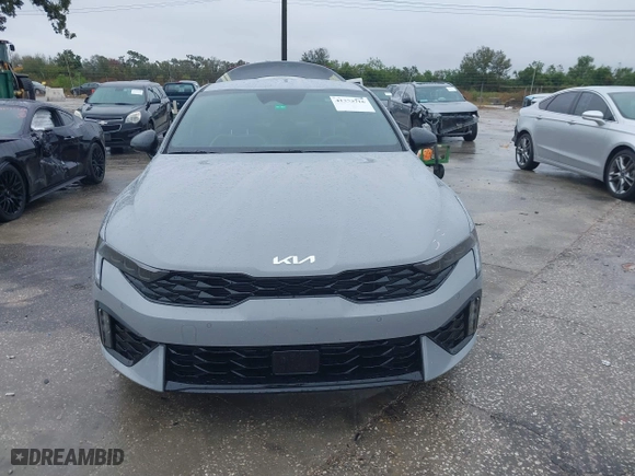 2025 Kia K5 GT-Line with VIN KNAG64J79S5319822, listed as a IAAI auction lot 41375716 with 2,541 mi miles. Bid and sale history available at carsss.com. Image 12.