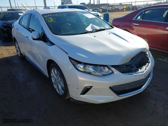 2017 Chevrolet Volt Premier with VIN 1G1RB6S50HU177433, listed as a IAAI auction lot 41741105 with 81,026 mi miles. Bid and sale history available at carsss.com. Image 6.