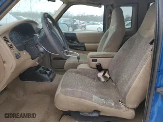 2001 Ford Ranger XL Fleet with VIN 1FTZR15U61TA24074, listed as a Copart auction lot 46030785 with 79,989 mi miles and Salvage Title. Bid and sale history available at carsss.com. Image 7.