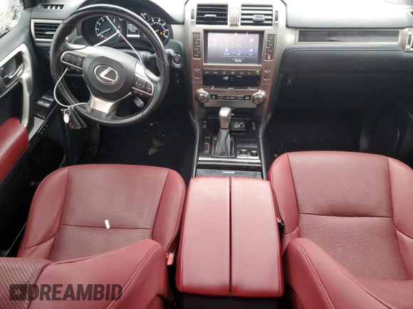 2021 Lexus GX with VIN JTJBM7BX3M5278378, listed as a Copart auction lot 47938375 with 69,259 mi miles and Salvage Title. Bid and sale history available at carsss.com. Image 8.