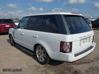 2012 Land Rover Range Rover HSE LUX with VIN SALMF1D43CA371907, listed as a IAAI auction lot 40171495 with NaN miles. Bid and sale history available at carsss.com. Image 3.