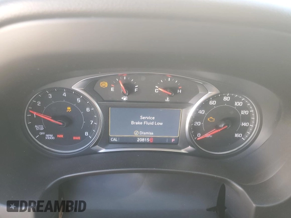 2024 GMC Terrain AT4 with VIN 3GKALYEG1RL142507, listed as a Copart auction lot 75747674 with 20,815 mi miles and Salvage Title. Bid and sale history available at DreamBid. Image 9.