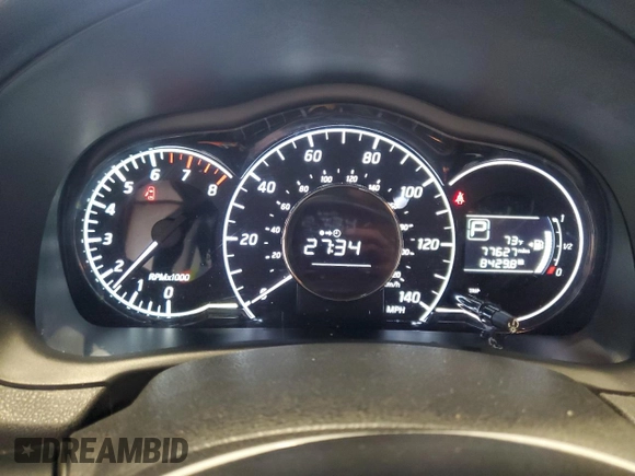 2015 Nissan Note SV with VIN 3N1CE2CP0FL439569, listed as a Copart auction lot 54829795 with 77,627 mi miles and Salvage Title. Bid and sale history available at DreamBid. Image 9.