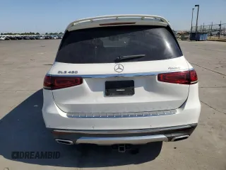 2020 Mercedes-Benz GLS 450 z VIN 4JGFF5KE7LA234001, wystawiony jako Copart lot #56356685 z przebiegiem 87 292 mil mil oraz Szkody całkowita. Historia ofert i sprzedaży dostępna na DreamBid. Obrazek 6.