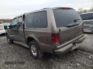 2003 Ford Excursion Limited z VIN 1FMNU42S03EA42266, wystawiony jako Copart lot #41769595 z przebiegiem Nie podano mil oraz Szkoda całkowita • Salvage title. Historia ofert i sprzedaży dostępna na DreamBid. Obrazek 2.