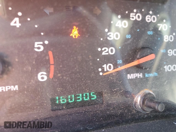 2001 Jeep Wrangler Sport with VIN 1J4FA49S51P337995, listed as a Copart auction lot 47461975 with 160,305 mi miles and Salvage Title. Bid and sale history available at carsss.com. Image 9.