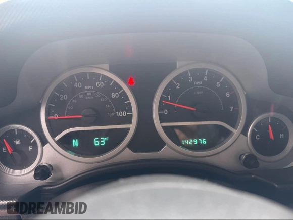 2007 Jeep Wrangler Rubicon with VIN 1J4GA64127L170574, listed as a IAAI auction lot 42474509 with 142,976 mi miles and . Bid and sale history available at DreamBid. Image 7.