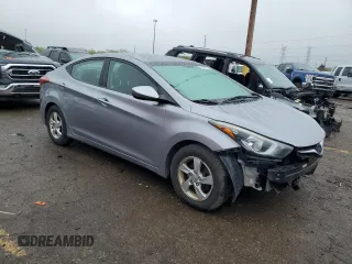 2015 Hyundai Elantra SE z VIN 5NPDH4AE6FH566008, wystawiony jako Copart lot #55693855 z przebiegiem 156 372 mil mil oraz Szkody całkowita. Historia ofert i sprzedaży dostępna na DreamBid. Obrazek 4.