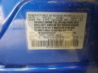 2015 Nissan Sentra S with VIN 3N1AB7AP2FY348161, listed as a Copart auction lot 48483665 with Not Provided miles and Salvage Title. Bid and sale history available at carsss.com. Image 15.