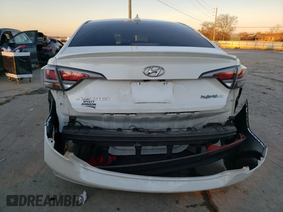 2016 Hyundai Sonata Hybrid SE with VIN KMHE24L10GA014895, listed as a Copart auction lot 72613852 with 69,811 mi miles. Bid and sale history available at carsss.com. Image 6.