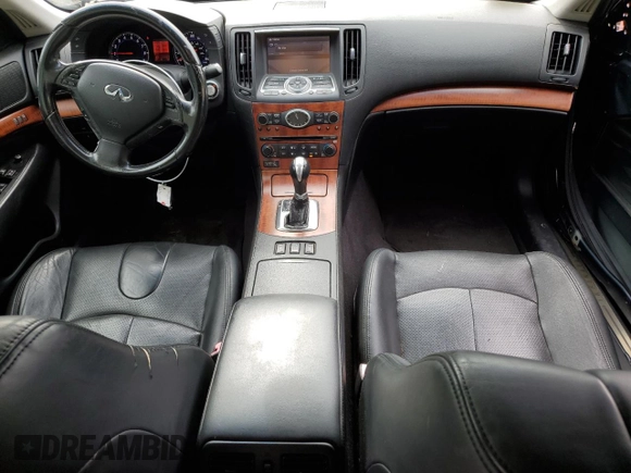 2007 Infiniti G35 G35x with VIN JNKBV61F97M814147, listed as a Copart auction lot 73292844 with 125,663 mi miles and Salvage Title. Bid and sale history available at DreamBid. Image 8.