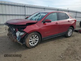 2018 Chevrolet Equinox LT z VIN 2GNAXSEV7J6162160, wystawiony jako Copart lot #54086025 z przebiegiem Nie podano mil oraz Nie do naprawy • Non repairable. Historia ofert i sprzedaży dostępna na DreamBid. Obrazek 1.