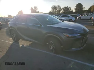 2025 Lexus RX 350 with VIN 2T2BAMBA0SC052350, listed as a Copart auction lot 84673124 with 528 mi miles and Salvage title. Bid and sale history available at DreamBid. Image 4.